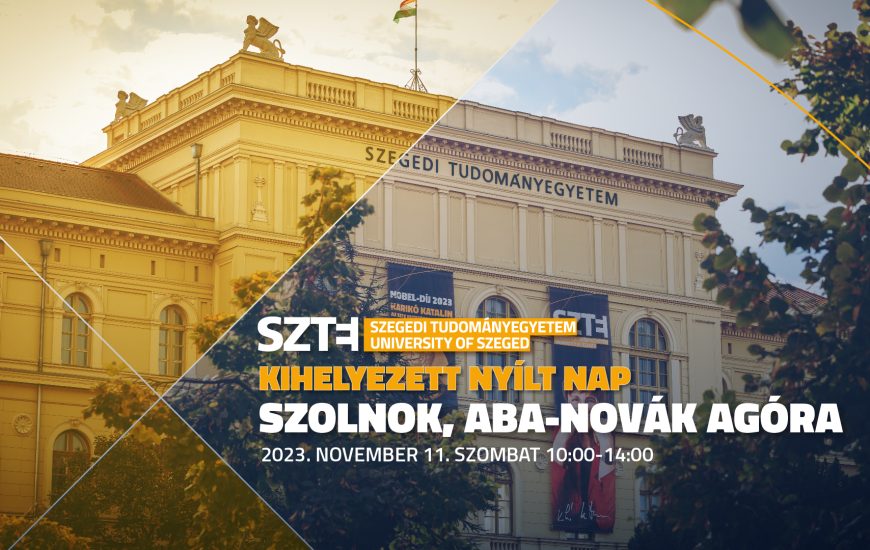 SZTE kihelyezett nyílt nap