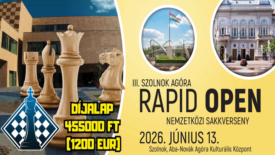 III. Szolnok Agóra Rapid Open Nemzetközi Sakkverseny