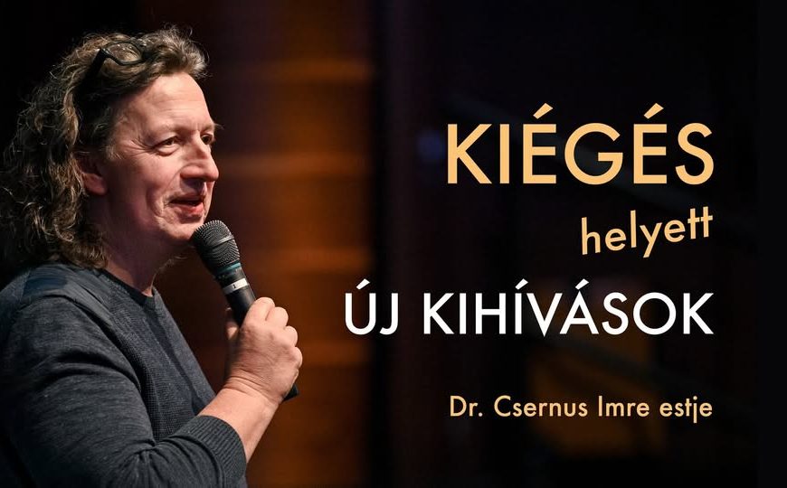 Kiégés helyett… Dr. csernus Imre előadása