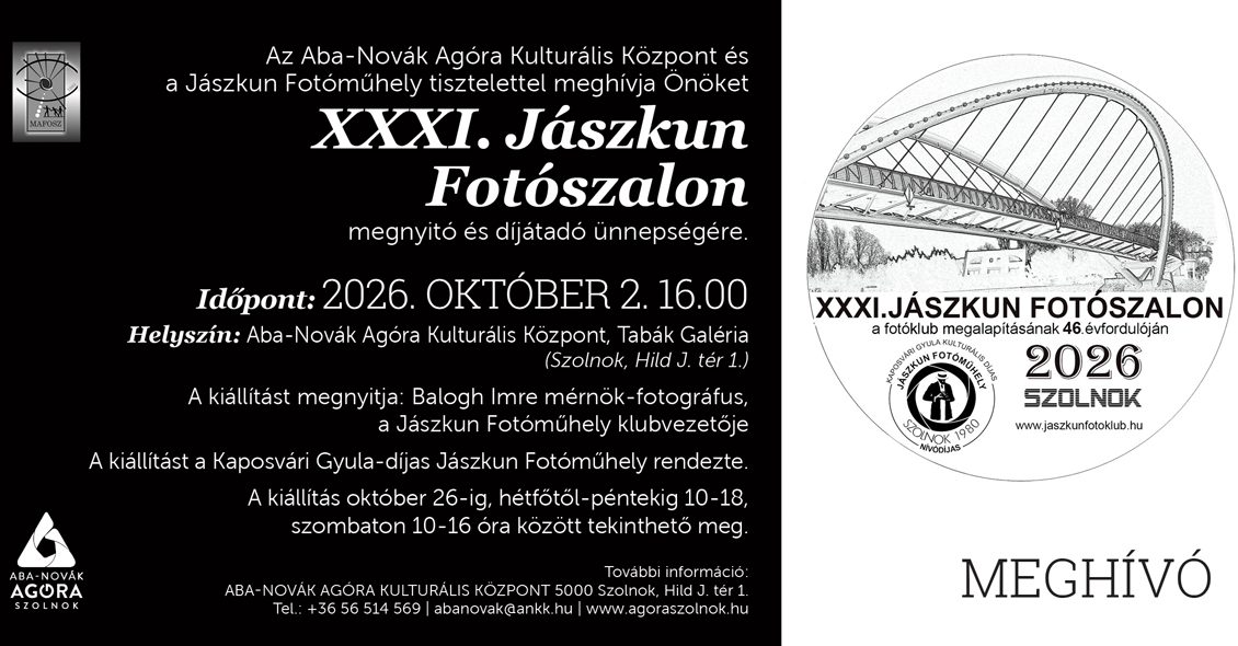 XXXI. Jászkun Fotószalon
