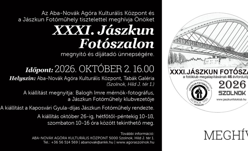 XXXI. Jászkun Fotószalon